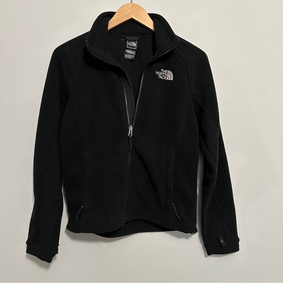 The North Face Women’s Khumbu Fleece Jacket Size XS Black - Picture 1 of 7
